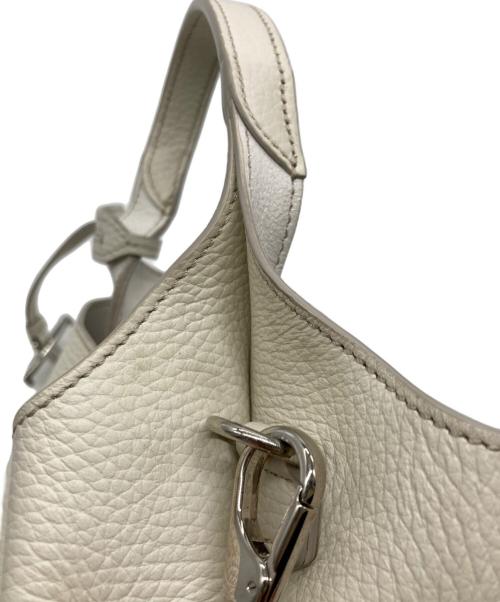 TOD'S（トッズ）TOD'S (トッズ) Tタイムレス ミニ 2WAY トートバッグ アイボリー サイズ:-の古着・服飾アイテム