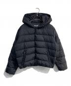 ORCIVALオーシバル）の古着「フーデッドライトショートダウンジャケット　OR-A0407」｜ブラック