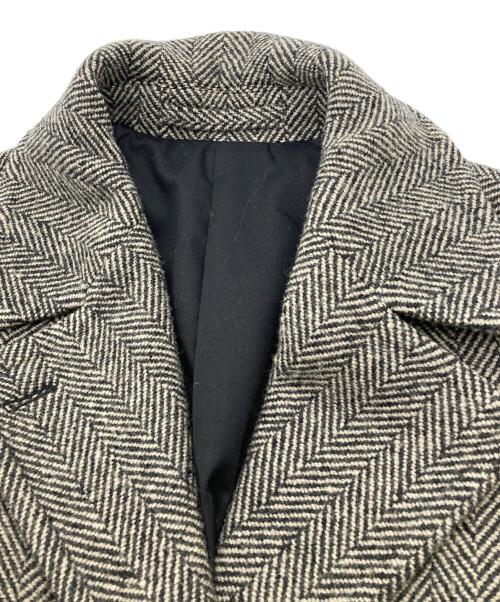 MARGARET HOWELL（マーガレットハウエル）MARGARET HOWELL (マーガレットハウエル) ヘリンボーンコート グレー サイズ:2の古着・服飾アイテム