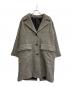 MARGARET HOWELL（マーガレットハウエル）の古着「ヘリンボーンコート」｜グレー