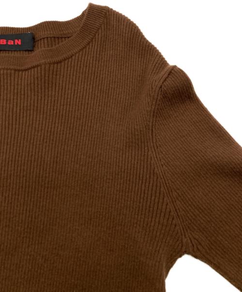 CABAN（キャバン）CABaN (キャバン) カシミヤ混ニット ブラウン サイズ:FREEの古着・服飾アイテム