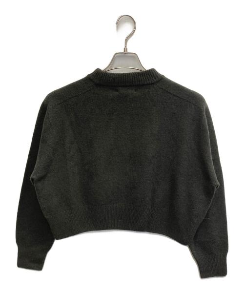 MARGARET HOWELL（マーガレットハウエル）MARGARET HOWELL (マーガレットハウエル) メリノカシミヤニット チャコールグレー サイズ:2の古着・服飾アイテム