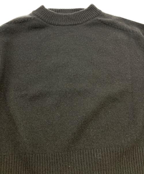 MARGARET HOWELL（マーガレットハウエル）MARGARET HOWELL (マーガレットハウエル) メリノカシミヤニット チャコールグレー サイズ:2の古着・服飾アイテム