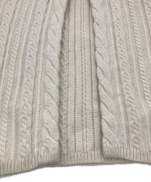 HER LIP TO（ハーリップトゥ）HER LIP TO (ハーリップトゥ) Bambina Cable Knit Dress アイボリー サイズ:Sの古着・服飾アイテム