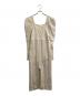 HER LIP TO（ハーリップトゥ）の古着「Bambina Cable Knit Dress」｜アイボリー