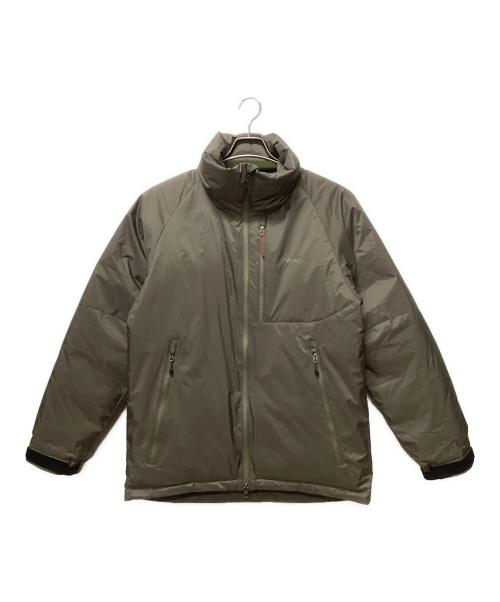 NANGA（ナンガ）NANGA (ナンガ) オーロラ スタンドカラー ダウンジャケット カーキ サイズ:Sの古着・服飾アイテム