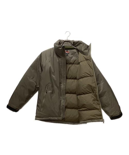 NANGA（ナンガ）NANGA (ナンガ) オーロラ スタンドカラー ダウンジャケット カーキ サイズ:Sの古着・服飾アイテム