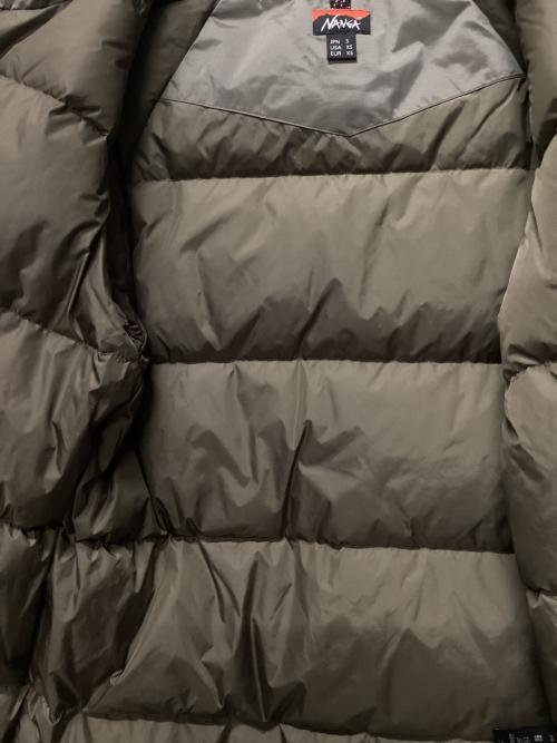 NANGA（ナンガ）NANGA (ナンガ) オーロラ スタンドカラー ダウンジャケット カーキ サイズ:Sの古着・服飾アイテム