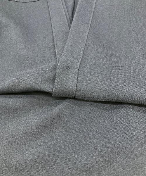 SHIPS any（シップスエニィ）SHIPS any (シップスエニィ) ダブルクロス Aライン シャツワンピース ネイビー サイズ:FREEの古着・服飾アイテム