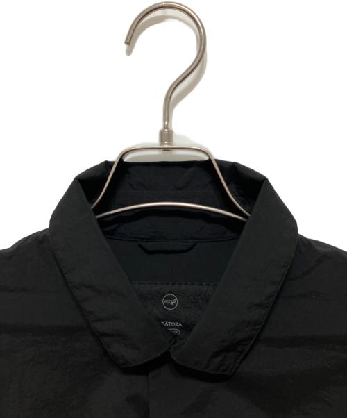 teatora（テアトラ）TEATORA (テアトラ) CARTRIDGE SHIRT PACKABLE ブラック サイズ:3の古着・服飾アイテム