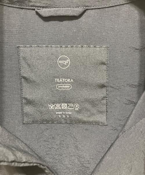 teatora（テアトラ）TEATORA (テアトラ) CARTRIDGE SHIRT PACKABLE ブラック サイズ:3の古着・服飾アイテム