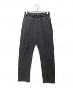 entire studiosエンタイアスタジオ）の古着「STRAIGHT-LEG SWEATPANT」｜ブラック