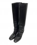 JIMMY CHOOジミーチュウ）の古着「MAHESA 85 ロングブーツ」｜ブラック
