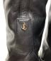 中古・古着 JIMMY CHOO (ジミーチュウ) MAHESA 85 ロングブーツ ブラック サイズ:37：12000円