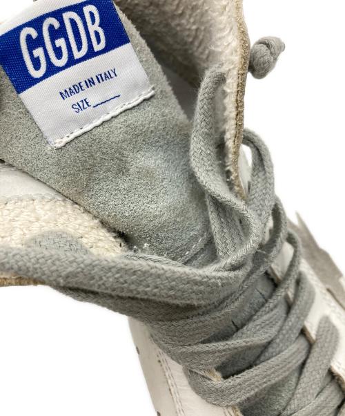FRANCY GOLDEN GOOSE（FRANCY GOLDEN GOOSE）FRANCY GOLDEN GOOSE (FRANCY GOLDEN GOOSE) ダメージ加工ハイカットスニーカー　ビンテージ仕上げ ホワイト サイズ:38の古着・服飾アイテム