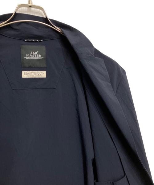 BEAUTY&YOUTH（ビューティーアンドユース）BEAUTY&YOUTH (ビューティーアンドユース) 360°MASTER リラックス2ボタンジャケット ネイビー サイズ:Ｌの古着・服飾アイテム