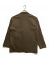 BEAUTY&YOUTH (ビューティーアンドユース) 360°MASTER リラックス2ボタンジャケット ブラウン サイズ:Ｌ：7000円