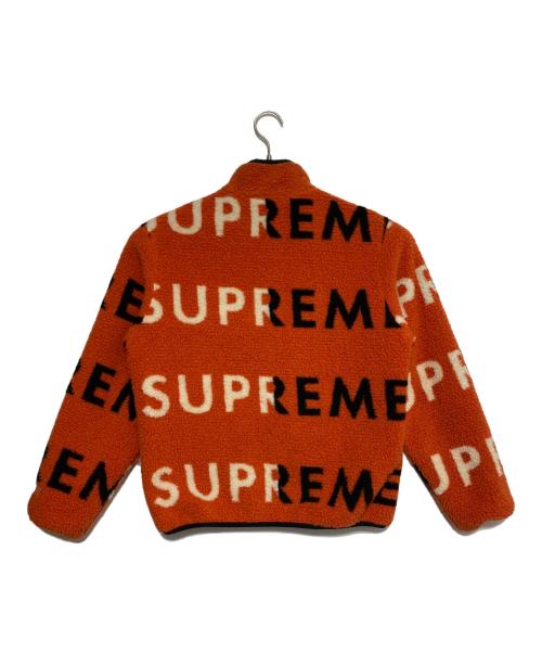 SUPREME（シュプリーム）SUPREME (シュプリーム) Reversible Logo Fleece Jacket オレンジ サイズ:Sの古着・服飾アイテム