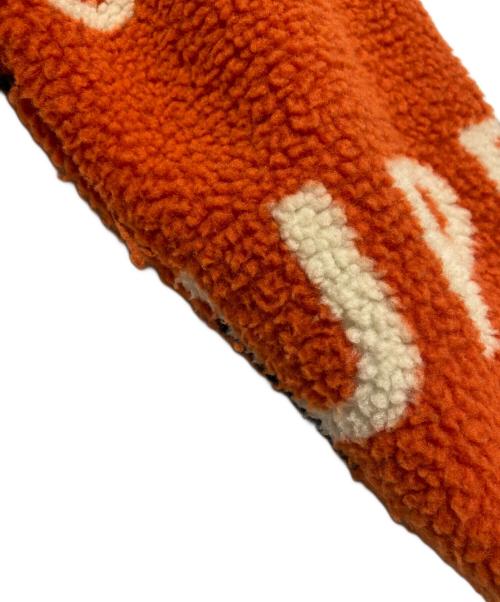 SUPREME（シュプリーム）SUPREME (シュプリーム) Reversible Logo Fleece Jacket オレンジ サイズ:Sの古着・服飾アイテム