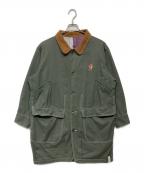 Alexander Lee Changアレキサンダーリーチャン）の古着「LONG COVERALL」｜オリーブ