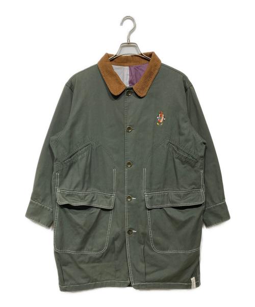 Alexander Lee Chang（アレキサンダーリーチャン）Alexander Lee Chang (アレキサンダーリーチャン) LONG COVERALL オリーブ サイズ:2の古着・服飾アイテム