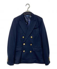 POLO RALPH LAUREN（ポロ・ラルフローレン）の古着「ダブルブレストブレザー」｜ネイビー