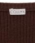 中古・古着 COLUMN (コラム) カシミヤ混スヌード付きニット ブラウン サイズ:F：13000円