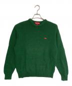SUPREMEシュプリーム）の古着「Textured Small Box Sweater」｜グリーン