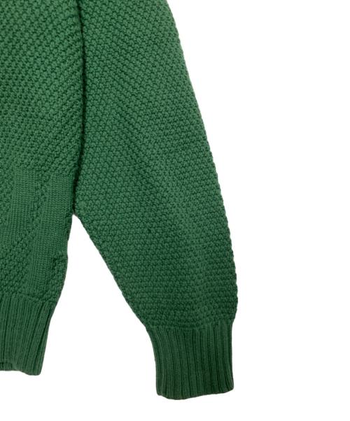 SUPREME（シュプリーム）SUPREME (シュプリーム) Textured Small Box Sweater グリーン サイズ:Mの古着・服飾アイテム