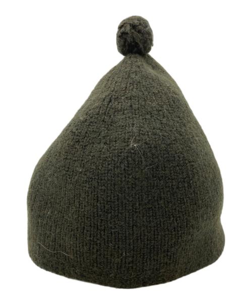 NIGEL CABOURN（ナイジェルケーボン）NIGEL CABOURN (ナイジェルケーボン) ポンポン ビーニー オリーブの古着・服飾アイテム