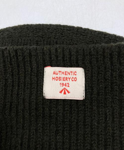 NIGEL CABOURN（ナイジェルケーボン）NIGEL CABOURN (ナイジェルケーボン) ポンポン ビーニー オリーブの古着・服飾アイテム