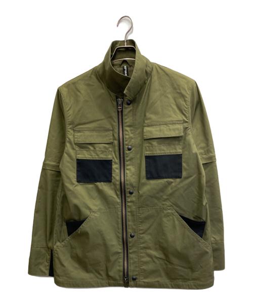 ripvanwinkle（リップヴァンウィンクル）ripvanwinkle (リップヴァンウィンクル) ARMY COACH JACKET オリーブ サイズ:Mの古着・服飾アイテム