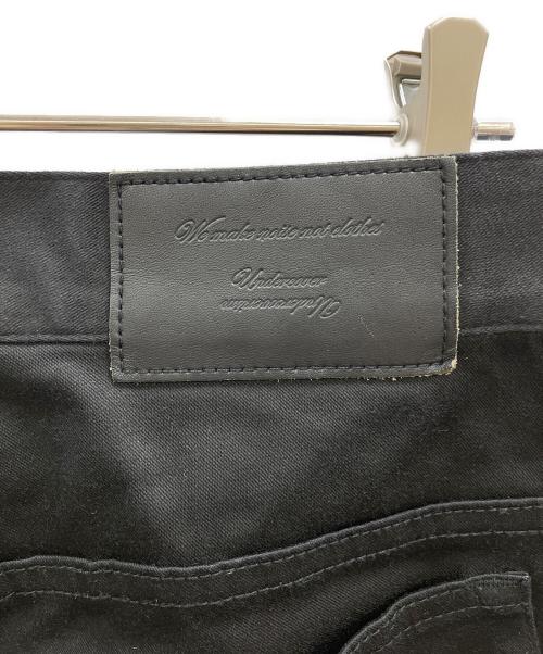 UNDERCOVER（アンダーカバー）UNDERCOVER (アンダーカバー) スキニーギャバジンパンツ ブラック サイズ:1の古着・服飾アイテム