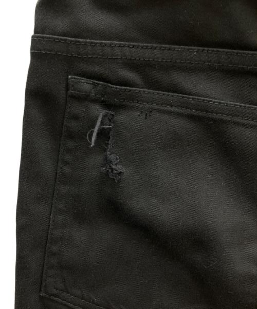UNDERCOVER（アンダーカバー）UNDERCOVER (アンダーカバー) スキニーギャバジンパンツ ブラック サイズ:1の古着・服飾アイテム