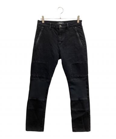 アンダーカバー  24SS  UC0D9505 カツラギニーリップドスキニーデニムパンツ メンズ 2 中古・古着通販】UNDERCOVER (アンダーカバー) カツラギヒザリブ切替