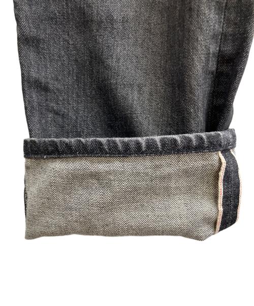 UNDERCOVER（アンダーカバー）UNDERCOVER (アンダーカバー) TAPERED WASHED DENIM ブラック サイズ:1の古着・服飾アイテム