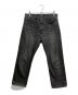 UNDERCOVER（アンダーカバー）の古着「TAPERED WASHED DENIM」｜ブラック