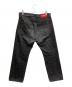 UNDERCOVER (アンダーカバー) TAPERED WASHED DENIM ブラック サイズ:1：12000円