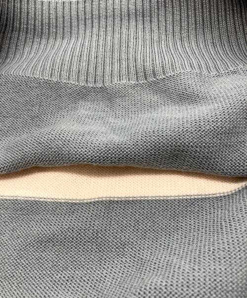 UNDERCOVER（アンダーカバー）UNDERCOVER (アンダーカバー) ROSEWIRE CREW KNIT　21SS グレー×ピンク サイズ:2の古着・服飾アイテム