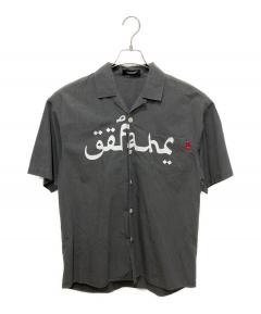 中古・古着通販】NKNIT (ンニット) mix gauge logo KNIT shirts