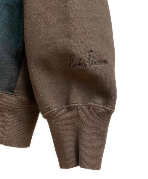 UNDERCOVER（アンダーカバー）UNDERCOVER (アンダーカバー) Markus Akesson (マーカス アーケッソン)) The Mask / 度詰キモウウラケHoodie ブラウン×ブルー サイズ:3の古着・服飾アイテム