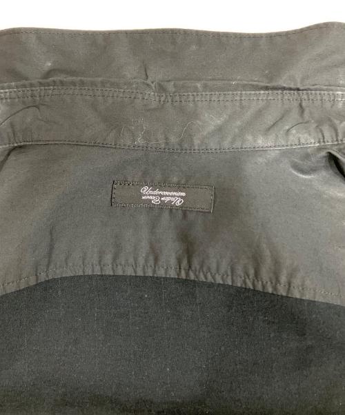 UNDERCOVERISM（アンダーカバーイズム）UNDERCOVERISM (アンダーカバーイズム) スパイダーチェックシャツ ブラック×ホワイト サイズ:SIZE 2の古着・服飾アイテム