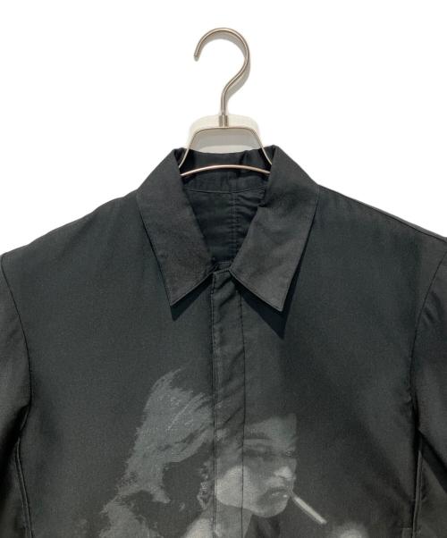 UNDERCOVER（アンダーカバー）UNDERCOVER (アンダーカバー) Cindy Sherman Smoking Shell Shirt ブラック サイズ:2の古着・服飾アイテム