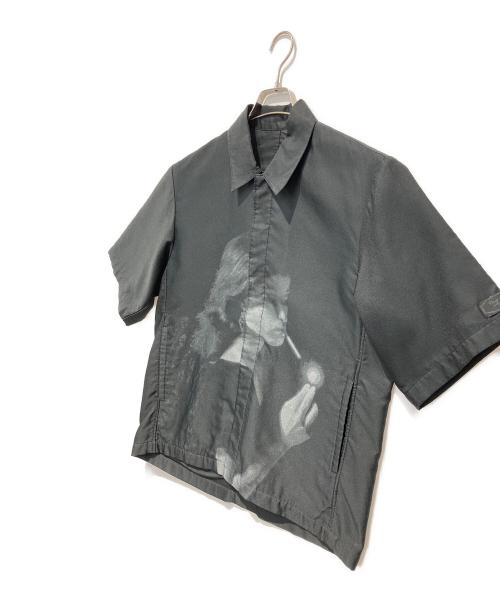 UNDERCOVER（アンダーカバー）UNDERCOVER (アンダーカバー) Cindy Sherman Smoking Shell Shirt ブラック サイズ:2の古着・服飾アイテム