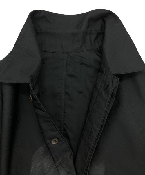 UNDERCOVER（アンダーカバー）UNDERCOVER (アンダーカバー) Cindy Sherman Smoking Shell Shirt ブラック サイズ:2の古着・服飾アイテム
