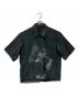 UNDERCOVER（アンダーカバー）の古着「Cindy Sherman Smoking Shell Shirt」｜ブラック