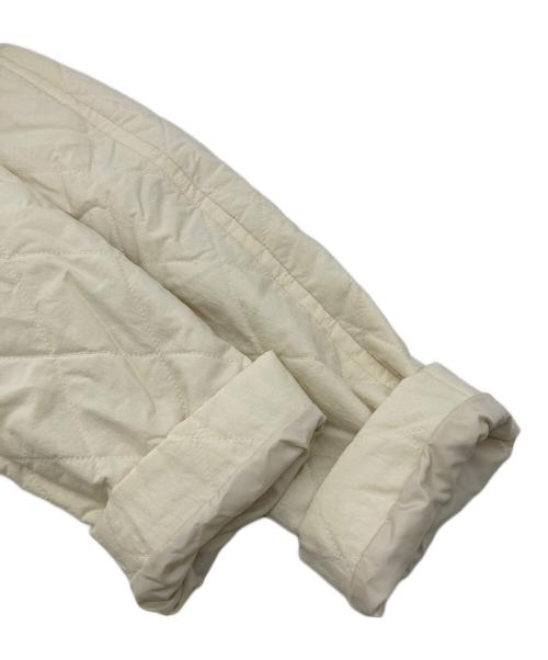 SLOBE IENA（スローブ イエナ）SLOBE IENA (スローブ イエナ) ナイロンタスランキルティングロングコート アイボリー サイズ:FREEの古着・服飾アイテム