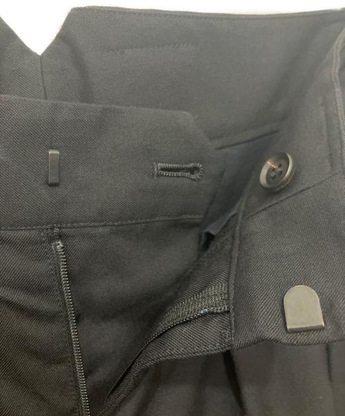 stein（シュタイン）stein (シュタイン) DOUBLE WIDE TROUSERS ブラック サイズ:Sの古着・服飾アイテム