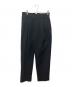 stein（シュタイン）の古着「DOUBLE WIDE TROUSERS」｜ブラック