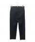 stein (シュタイン) DOUBLE WIDE TROUSERS ブラック サイズ:S：12000円